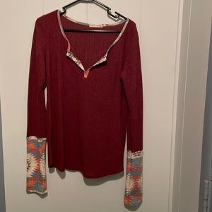 Euc v neck sweater